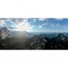 View of the Julian Alps and Triglav national park.