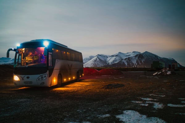 bus bovec soča rivier