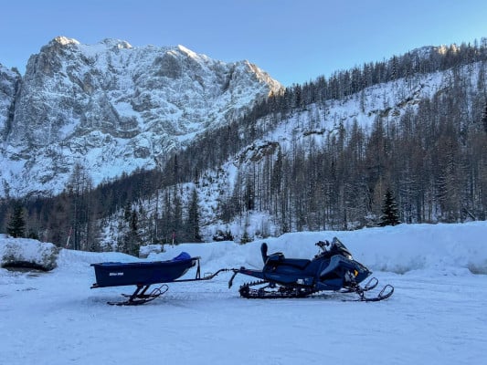 polaris otter pro sneeuwscooter